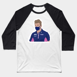 Nico Hulkenberg at the 2020 British Grand Prix Baseball T-Shirt